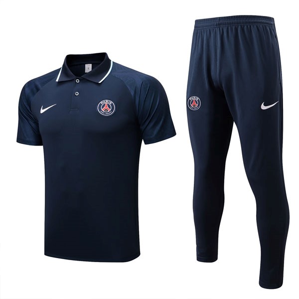 Polo PSG Conjunto Completo 2022-2023 Azul 1